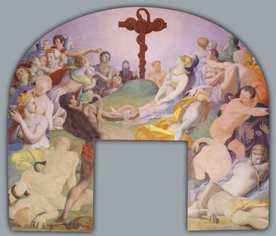 The Adoration of the Bronze Snake by Agnolo Bronzino